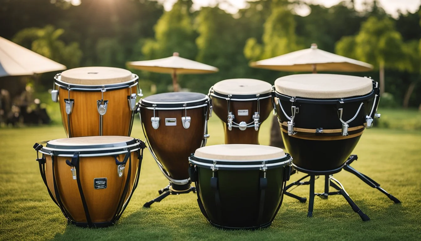 Different types of drums