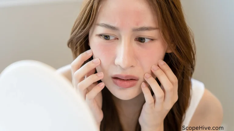facial redness